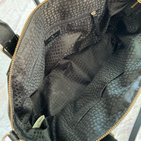 Kate Spade Small Sloan Charlotte Street Satchel Handbag Black WKRU2130 - Picture 7 of 9